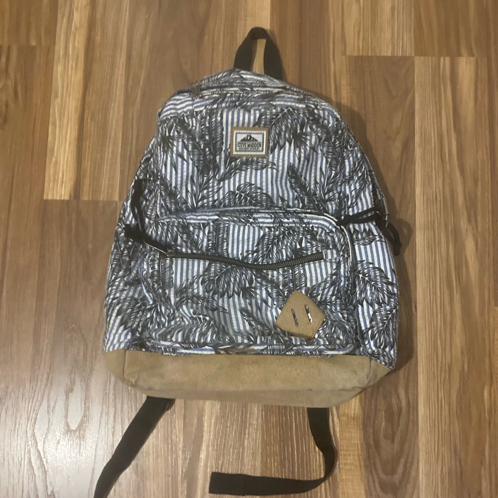 Black and Tan Backpack